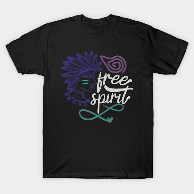 Free Spirit T-Shirt by Fox1999